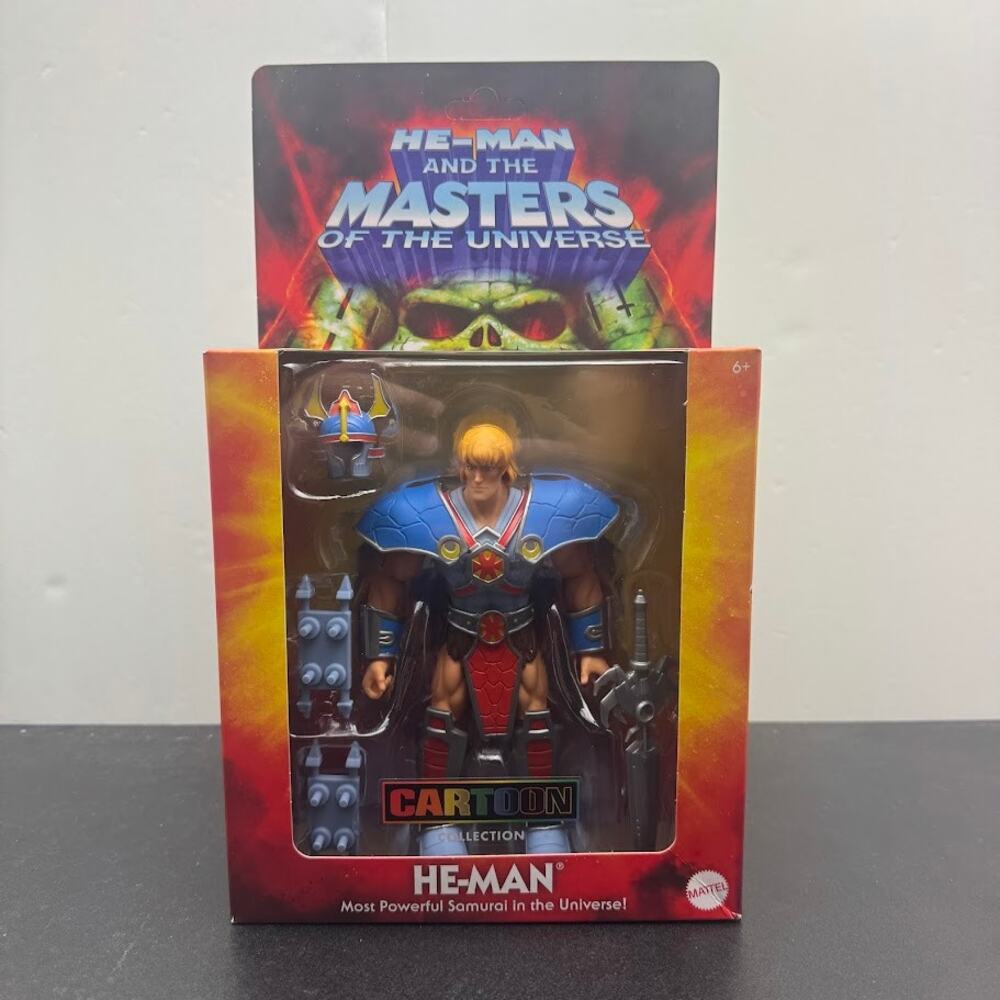 Mattel He-Man Masters of the Universe Cartoon Collection Samurai He-Man Figure